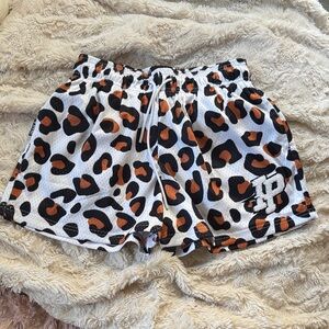 Inaka Power Leopard Print Shorts